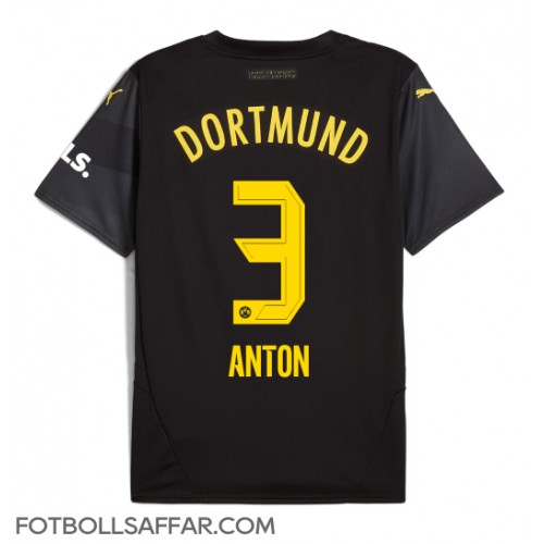 Borussia Dortmund Waldemar Anton #3 Bortatröja 2024-25 Kortärmad